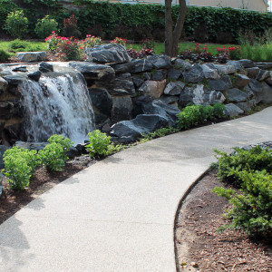 Exposed Aggregate Wandering Pathway Barrington 7439 exposed aggregate